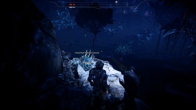 Collect unearthed Remnant devices on Havarl