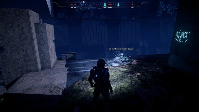 Collect unearthed Remnant devices on Havarl