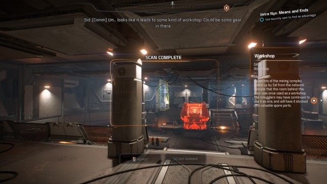 Use security cam to find an advantage