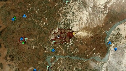 Kaer Morhen, Witcher 3: Wild Hunt Map