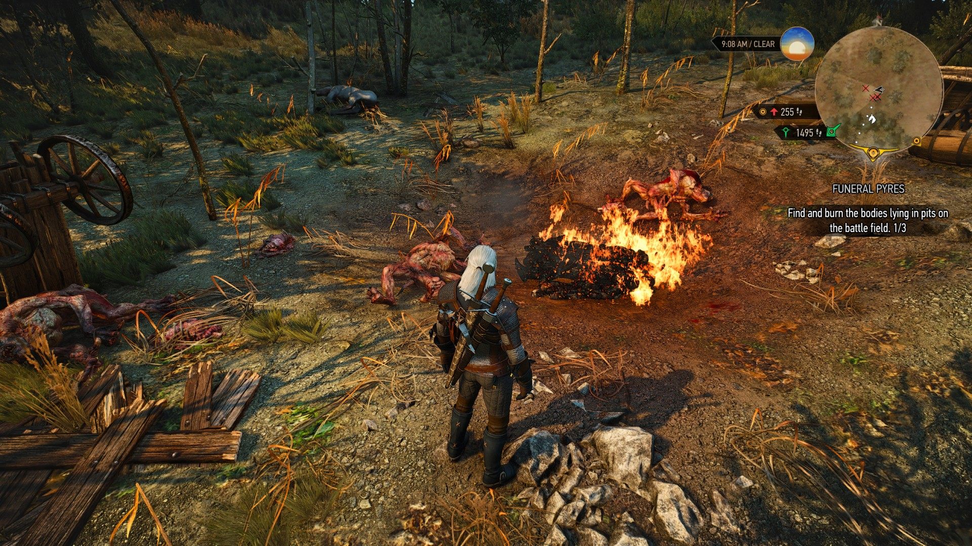 Funeral Pyres Witcher 3 Wild Hunt Quest
