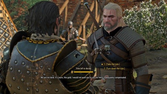 Collect your reward from the Nilfgaardians.