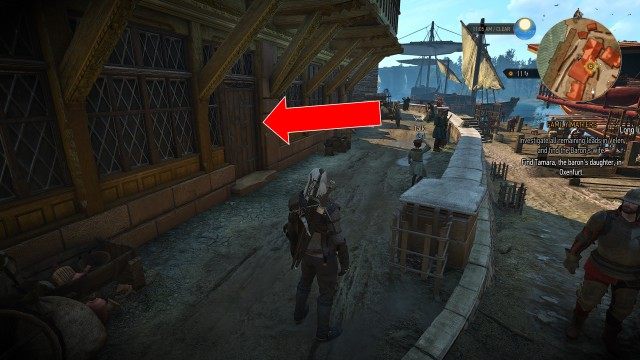 (Optional) Find Tamara, the baron's daughter, in Oxenfurt. / Talk to the baron about Tamara.