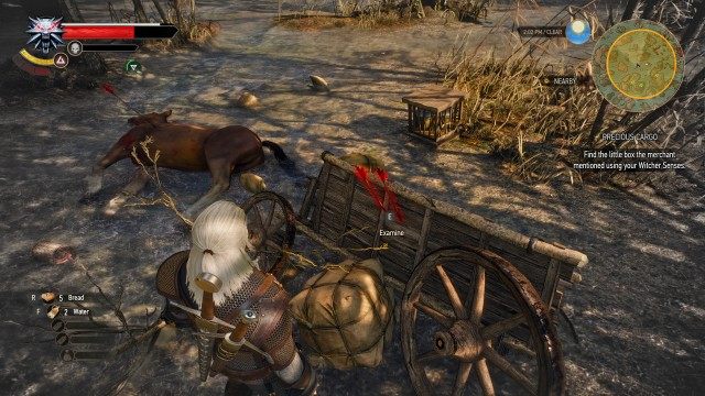 Find the cart.