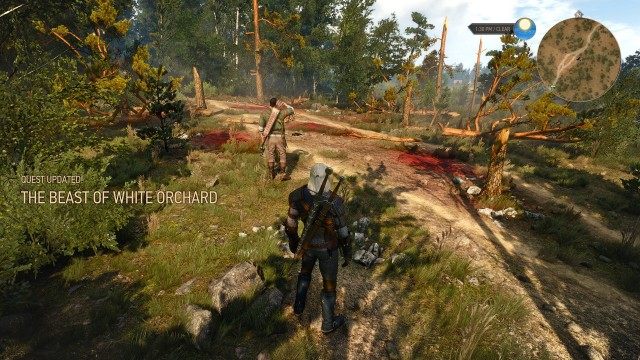 Follow the hunter.