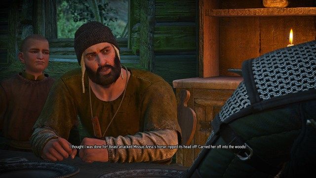 Look around the fisherman's hut.