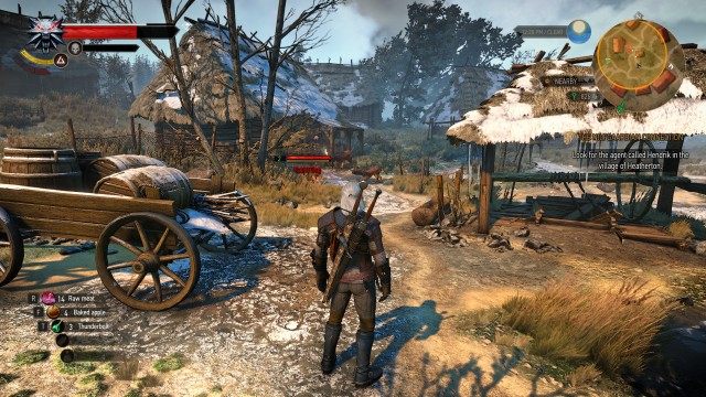 Look for the agent called Hendrik in the village of Heatherton.