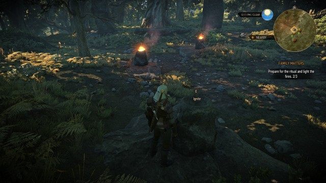 Prepare for the ritual and light the fires. 0/3