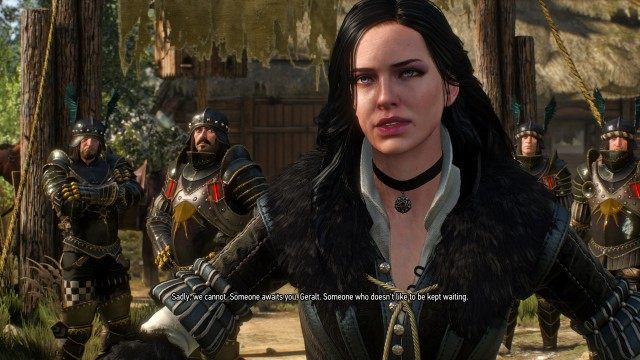 Prepare to leave White Orchard with Vesemir.