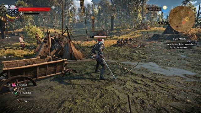 Protect the scavengers from monsters.