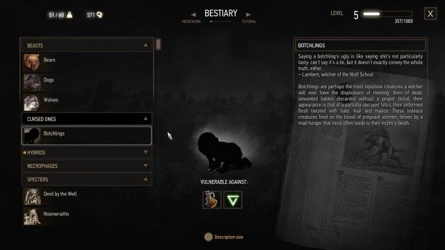 Read the bestiary to learn more about botchlings.