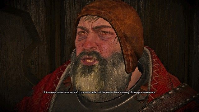 Talk to the baron about what you found.