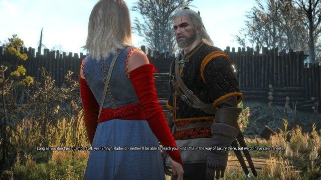 Ending #1 - Convince Keira to go to Kaer Morhen.