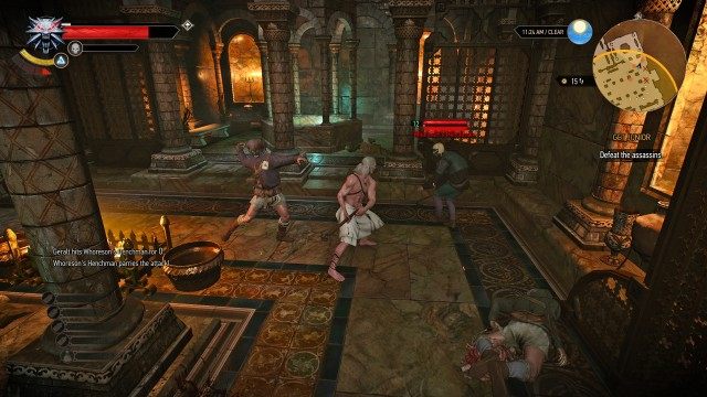 Defeat the assassins.