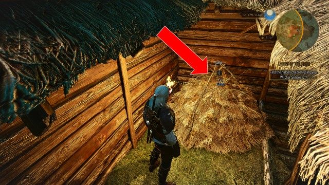 (Optional) Find the hidden children using your Witcher Senses. 0/4