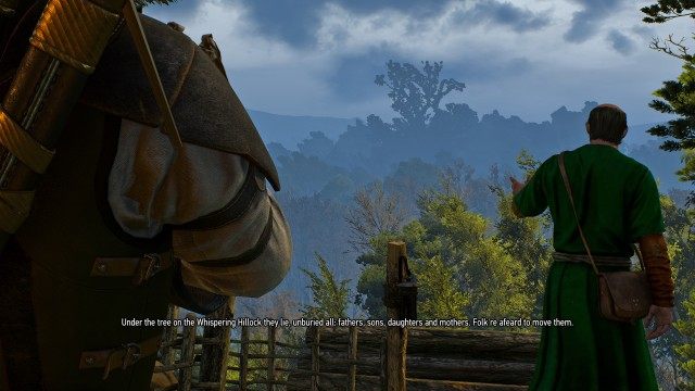Talk to the ealdorman of Downwarren about the village's problem.