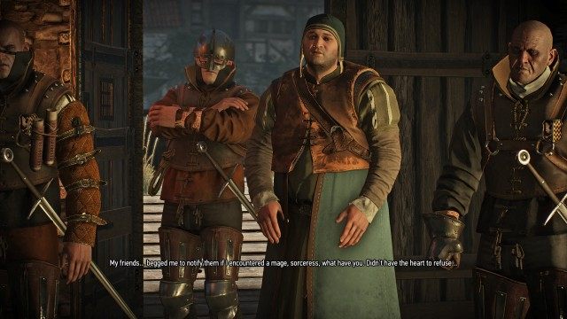 Tell Triss you've completed your task. / Talk to Triss after she activates the spell.