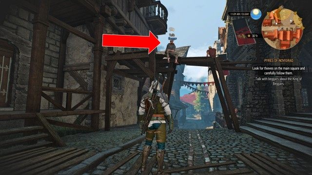 (Optional) Talk with beggars about the King of Beggars.