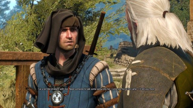 Meet Roche by the bridge in Oxenfurt. / Enter the chess club with Roche.