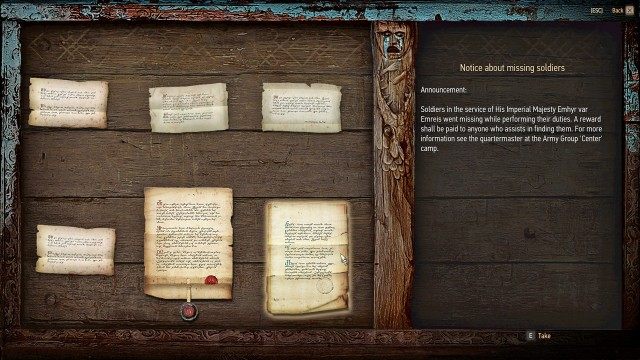 Contract: Patrol Gone Missing