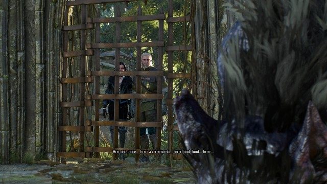 Find Freya's garden and look for Craven.