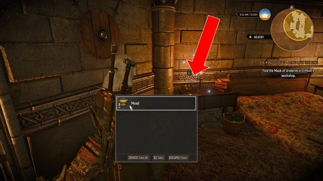 Find the Mask of Uroboros in Ermion's workshop.