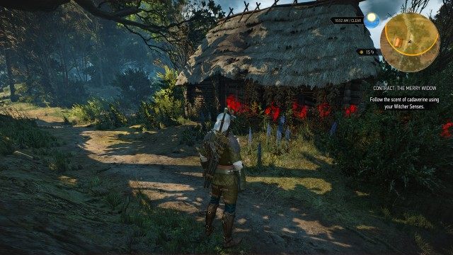 Follow the scent of cadaverine using your Witcher Senses.