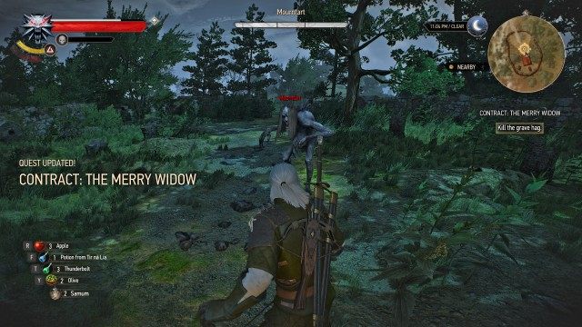 Kill the grave hag. / Take a trophy.