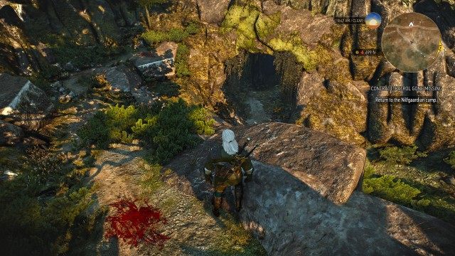 Return to the Nilfgaardian camp.