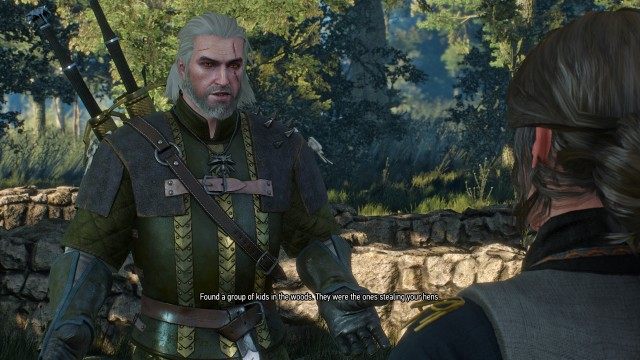 Return to the old woman. / (Optional) Convince the old woman to take in the children.