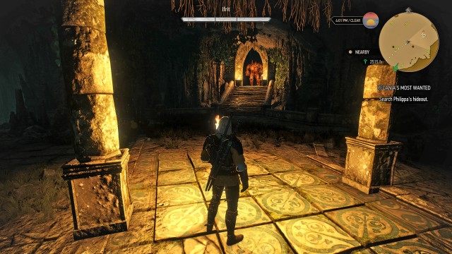 Search Philippa's hideout.