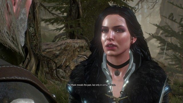 Talk to Yennefer. / Help Yennefer kill the foglets.