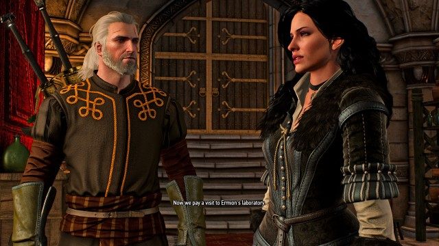 Talk to Yennefer in private.