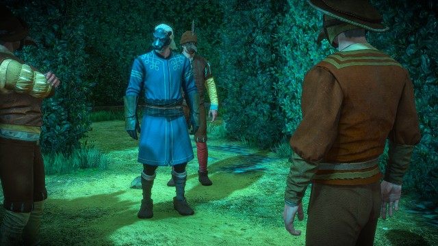 Get out of the labyrinth. / Defeat the witch hunters.
