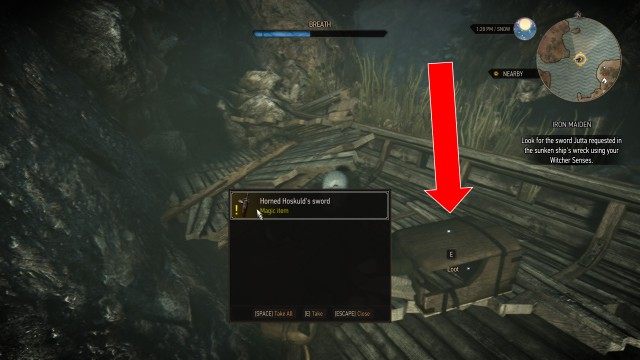 Horned Hoskuld's sword