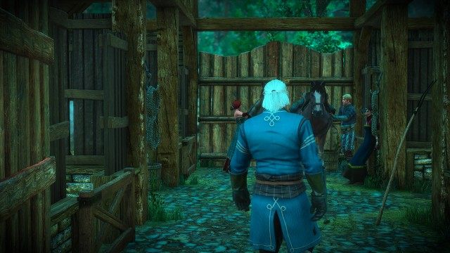 Meet Triss and Albert in the stables.