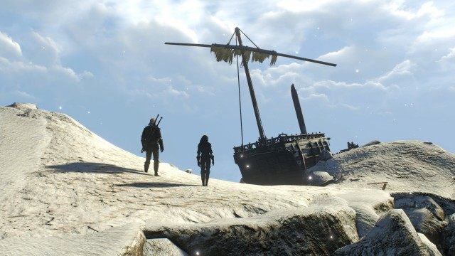 Return to the boat and talk to Yennefer.