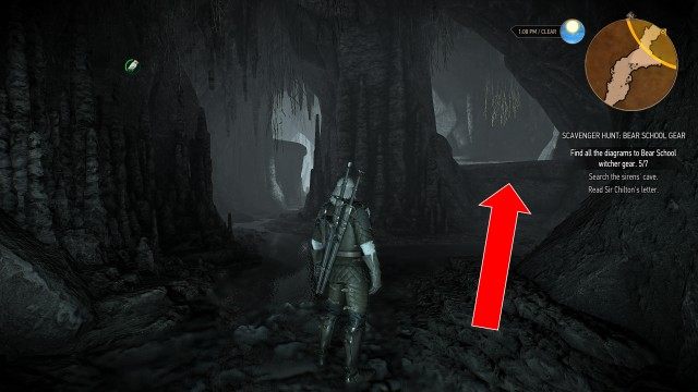 Search the sirens' cave.