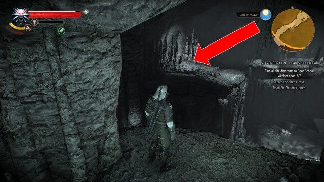 Search the sirens' cave.