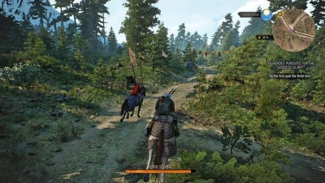 Be the first past the finish line.