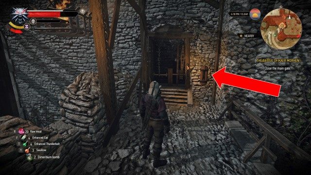 Close the main gate.