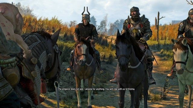 Tell the person minding the stables that you are taking Uma. / Collect Uma.