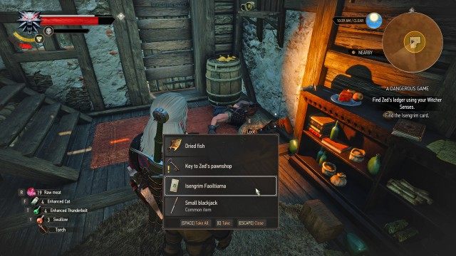 Find the Isengrim card.