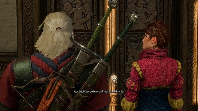 Go to the Vegelbuds' residence. / Follow Ingrid to Patricia's room.