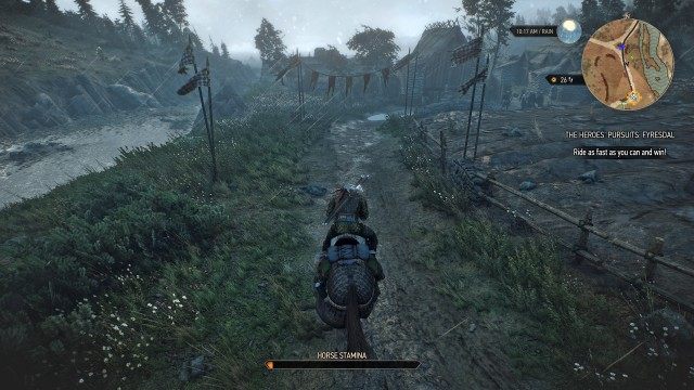 Ride as fast as you can and win!