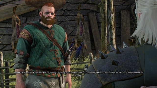 (Optional) Talk to Sven about the leshen.