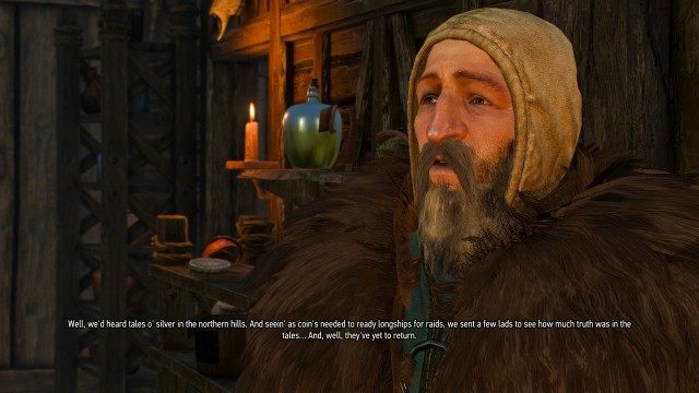 Talk to the village elder in Blandare.