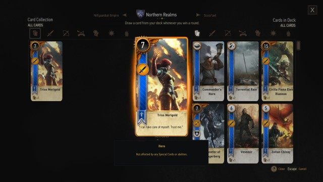 gwent old pals witcher 3 wild hunt quest