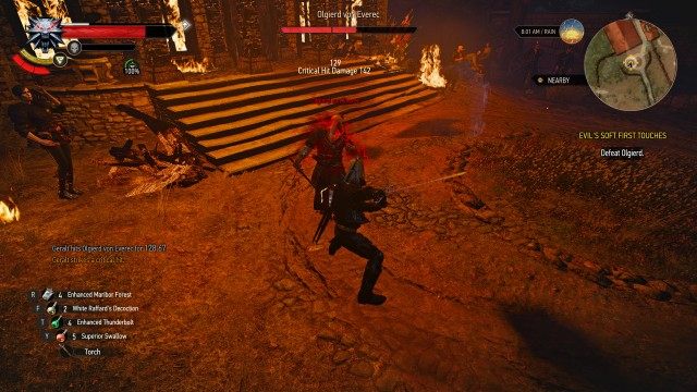 Go see Olgierd. / (Optional) Defeat Olgierd.