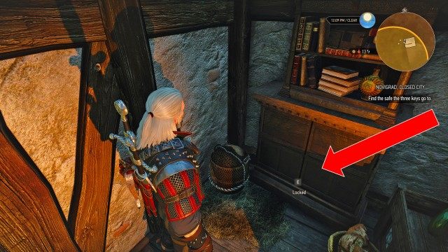 Find the safe the three keys go to.